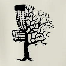 Disc golf pozor strom