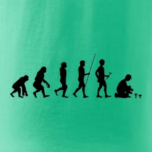 Evolúcia hubár muž Evolúcia hubár muž