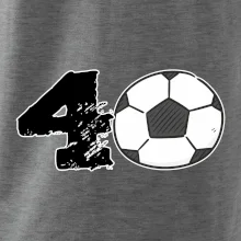 Futbal okrúhle narodeniny 40 Futbal okrúhle narodeniny 40