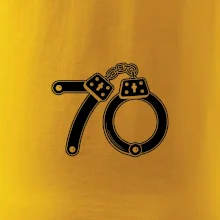 Narodeninové tričko pre policajta - putá 70