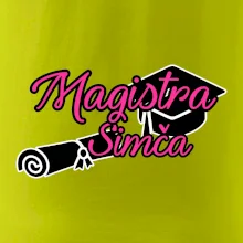 Magistra + jméno