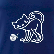 Mačka - Klbko - prsia Mačka - Klbko - prsia