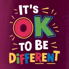 It's OK to be different