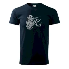 Tenisová raketa jedným ťahom Tenisová raketa jedným ťahom