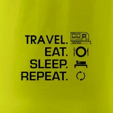 Eat sleep travel - Veľký príves