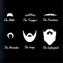 Types of men - Mustache - fúziky