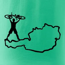 Cyklista - Mapa Rakúska