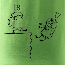 Pivo narodeniny - útes 18 rokov