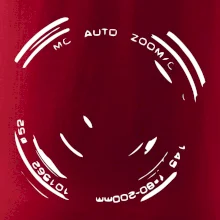 Foto objektív obrys