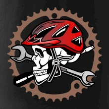 Lebka biker opravár