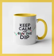 Zelenočervený graf Keep Calm and Buy the Dip Zelenočervený graf Keep Calm and Buy the Dip