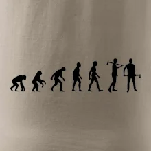 Evolúcia drevorubač - sekera