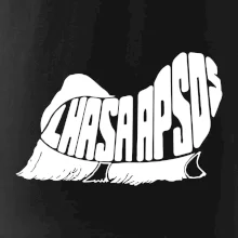 Lhasa Apso nápis v tele Lhasa Apso nápis v tele