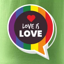 Love is love bublina