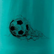 Futbalová lopta - kresba ceruzkou