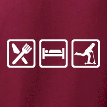 Eat sleep kolobeh - kolobežka