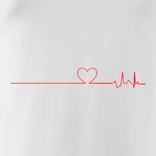 Poker EKG srdce červené Poker EKG srdce červené