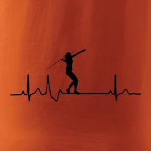 EKG hod oštepom žena