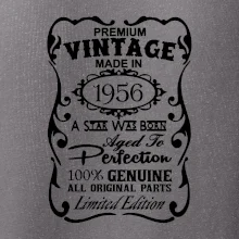 Vintage Etiketa - 1956