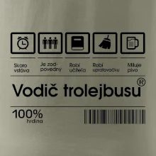 Čiarový kód - Vodič trolejbusu Čiarový kód - Vodič trolejbusu