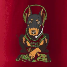 Bojový doberman (Pecka design)