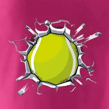 Tenisová loptička v triku Tenisová loptička v triku