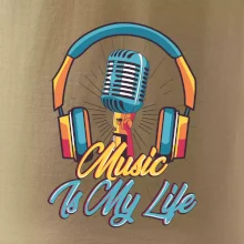 Music is my life slúchadlá
