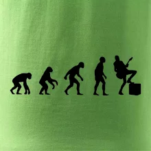 Evolúcia gitarista - noha na kombe