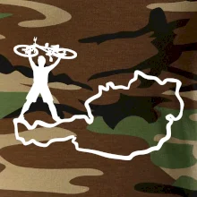 Cyklista - Mapa Rakúska