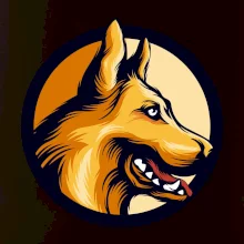 Nemecký ovčiak - v kruhu