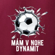 Mám v nohe dynamit