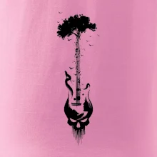 Gitara strom a lebka