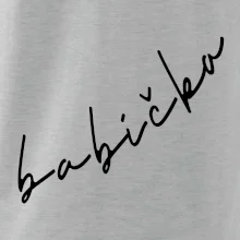 Mikina babička s menami detí