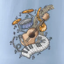 Hudobné nástroje v notách