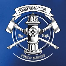 Firefighter logo Fire and rescue