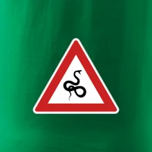 Dopravná značka - Pozor had Dopravná značka - Pozor had