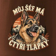 Můj šéf má čtyři tlapky - německý ovčák