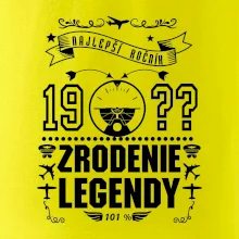 Zrodenie legendy pre pilota