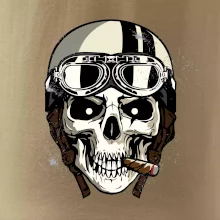 Motorkárska helma a cigara Motorkárska helma a cigara