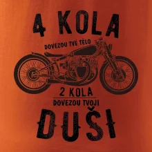 4 kolesá vs 2 kolesá