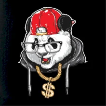 Hip hop panda Hip hop panda