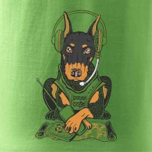 Bojový doberman (Pecka design)