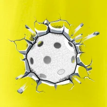 Florbal lopta v triku