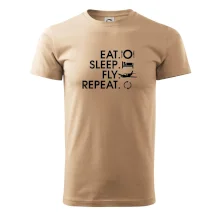 Eat sleep fly repeat Eat sleep fly repeat