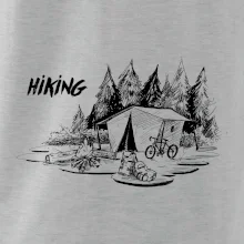 Hiking - obrázok kreslený
