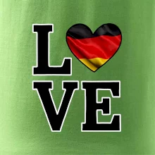Love Nemecká vlajka