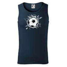 Futbalová lopta v triku Futbalová lopta v triku