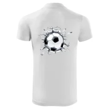 Futbalová lopta v triku Futbalová lopta v triku