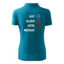 Eat sleep MTB repeat