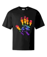 LGBT hand print